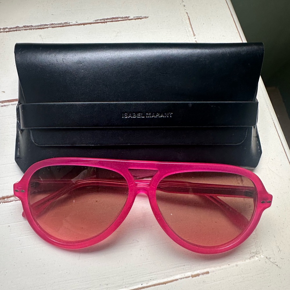 Isabel Marant Fuchsia Sunglasses